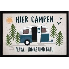 Fußmatte Camping