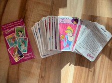 Disney Princess „Happy Families" Quartettspiel, Kartenspiel mit Spielregeln