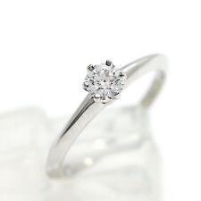 Tiffany & Co. Verlobungsring Platin 950-Gr.51 - Box & Zertifikat 0,31 ct - VS1