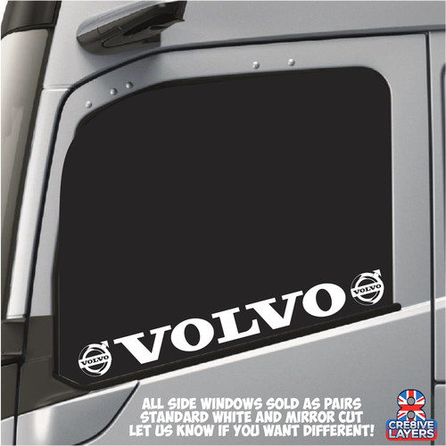 Volvo seitenscheibenaufkleber - volvo,