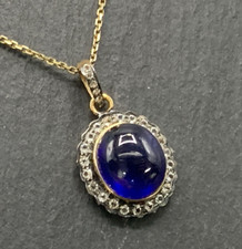 Anhänger  Saphir & Topas