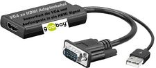 goobay ® VGA Stecker USB A
