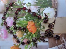 Collier  Halzkette Böhmische