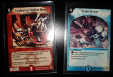 2 Duel Masters Sammelkarten auf Englisch