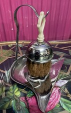 Süße verchromte Tischbürste 