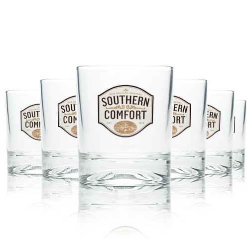 Southern comfort whiskey - 6x,