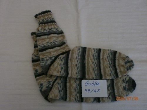 Socken handgestrickt