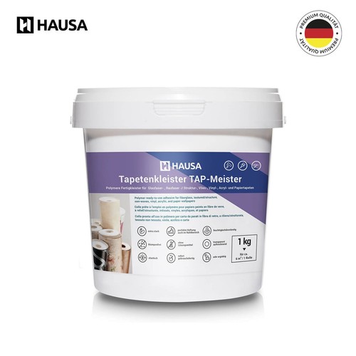 Raufaser fertigkleister hausa - raufaser,