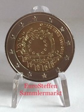 2 Euro Zypern 2015 ,"Euro -Flagge", bfr. aus Rolle