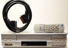 VHS Videorecorder 6 head HiFi SP/LP mit richtiger Fernbedienung +1 Jahr Garantie