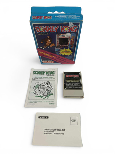 Intellivision donkey kong - intellivision, donkey kong