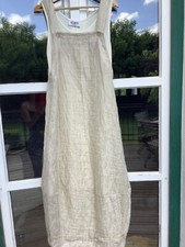 Neu Champagne Horatio Trägereid Gr 40/42/44 goldfarben Trägerrock, Lagenlook