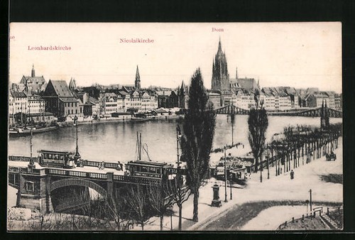Frankfurt teilansicht - frankfurt, a.