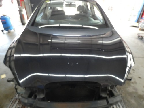 Motorhaube leon black - 1p,