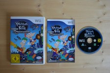 Wii - Phineas und Ferb: Quer durch die 2. Dimension - (OVP, mit Anleitung)