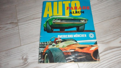 Auto parade sammelbilder album - parade,