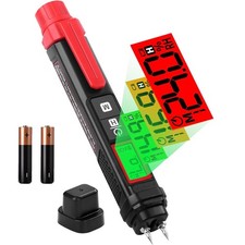 LCD Digital  Feuchtigkeitsmesser Messgerät Holz Mauer Wand Bau Feuchte Messer