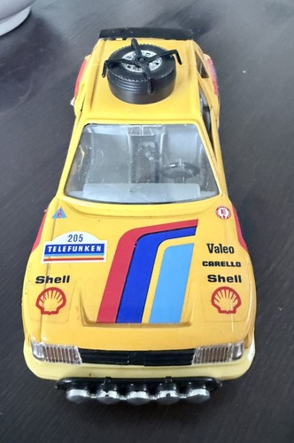 Bburago peugeot 205 - peugeot, turbo