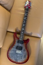 PRS SE Custom 24-08 Charcoal Cherry Burst - Neuwertig!