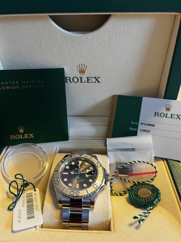Rolex yachmaster ungetragen - rolex,