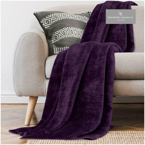 Kunstfell fleece überwurf - ,