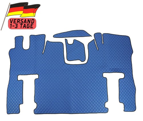 Blau fußmatten lux für - blau,