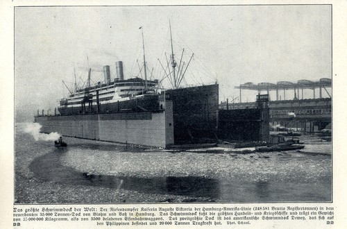 Das größte schwimmdock der - größte,