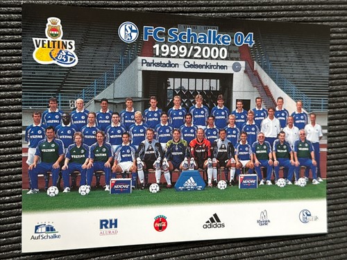 Autogrammkarte mannschaftsfoto - autogrammkarte,