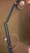 70er Schreibtischlampe Leuchte mit Halterung Architektenlampe  70s Vintage