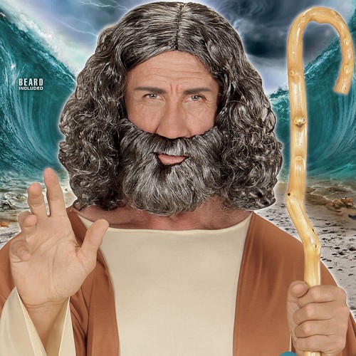 Hochwertige zeus perücke mit - hochwertige, zeus-perücke