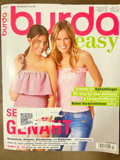BURDA EASY - Nr. 02/2019  Zeitschrift und Schnittmuster