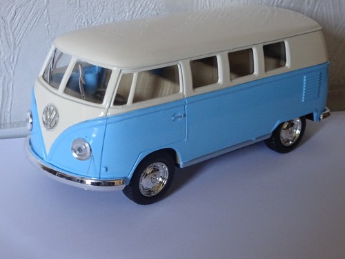 Bus oldtimer hellblau - bus,