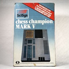 SciSys chess champion MARK V Weltmeister 2. Microcomputer WM Travemünde 09.1981