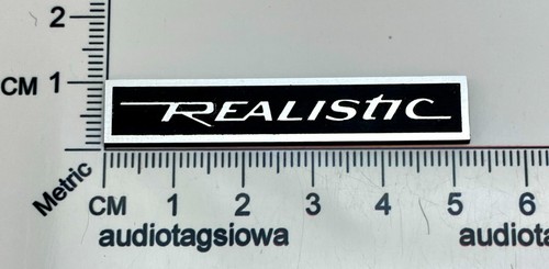 Realistic turntable base - base, badge