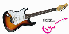 Stagg S402 LH Sunburst E-Gitarre Lefthand