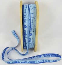 Kiel, Skyline, blau-weiß