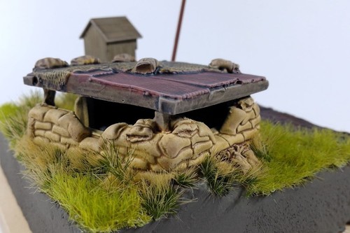 Für diorama mg - 1:72,
