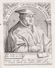 Johann Lange Arzt Leibarzt