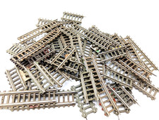 45 Zwischenstücke HO Gleise Schienen Piko Pappschwellen DDR Modelleisenbahn /P25