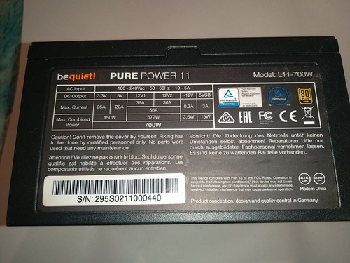 Quiet pure power 700w - quiet!, 11