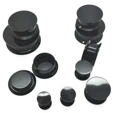 5mm 25mm schwarz ohr - schwarz, plug