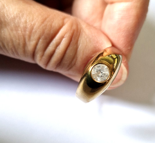 Goldring 333 sehr großer - goldring, 333,