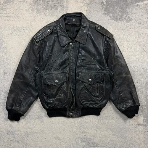 Vintage air force leder - air,