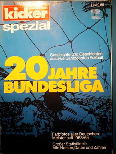 Zeitschrift kicker spezial - kicker,