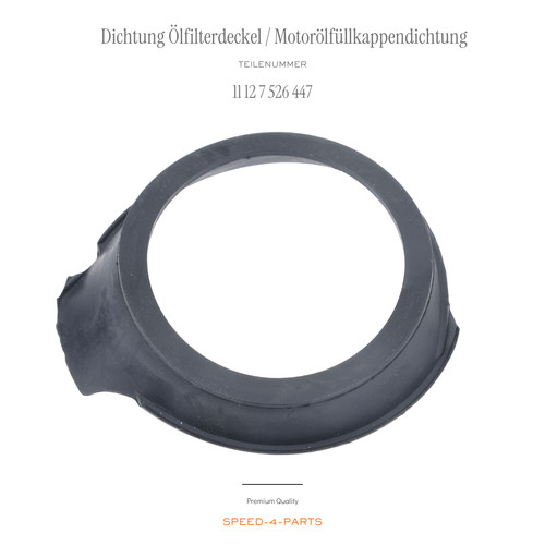 Dichtung ölfilterdeckel - Ölfilterdeckel, /