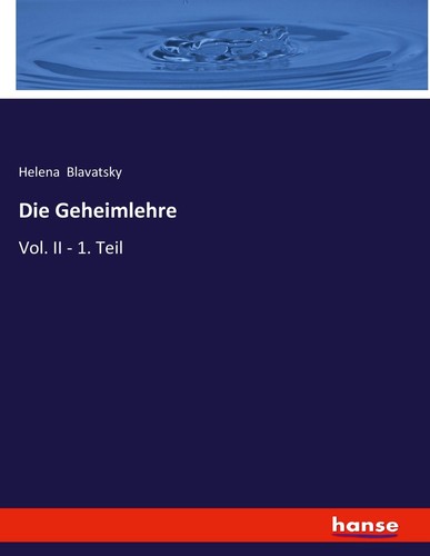 Die geheimlehre helena - geheimlehre,