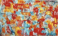 Jasper johns karte 1961 medium - jasper,
