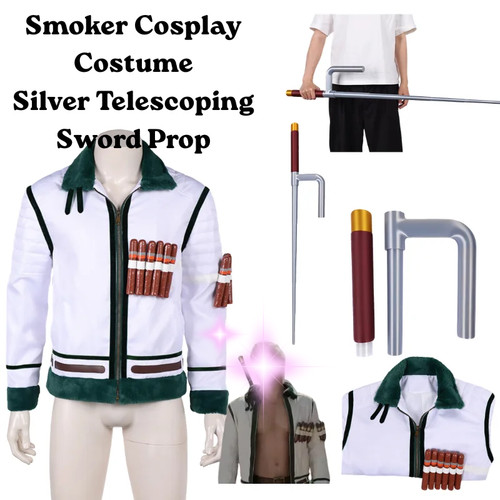 Smoker jacket cosplay costume - jacket,