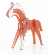 PLAYMOBIL Pferd rot /
