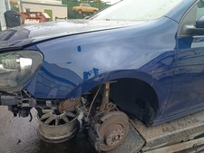 VW Golf VI 6 Limo original Kotflügel links LD5Q Blau Bj 2009